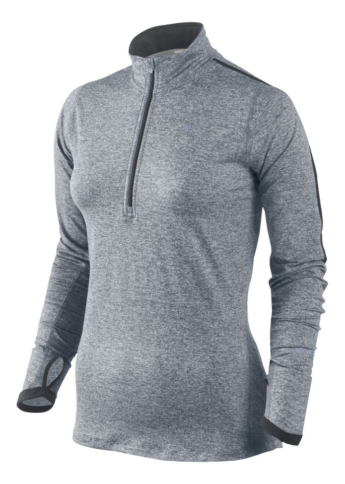 Womens Nike Element Long Sleeve 1/2 Zip Technical Tops