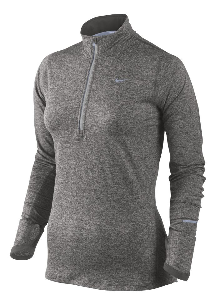 Womens Nike Element Long Sleeve 1/2 Zip Technical Tops