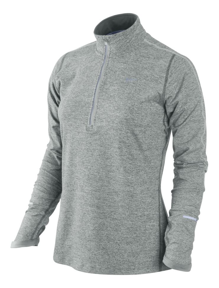 Womens Nike Element Long Sleeve 1/2 Zip Technical Tops