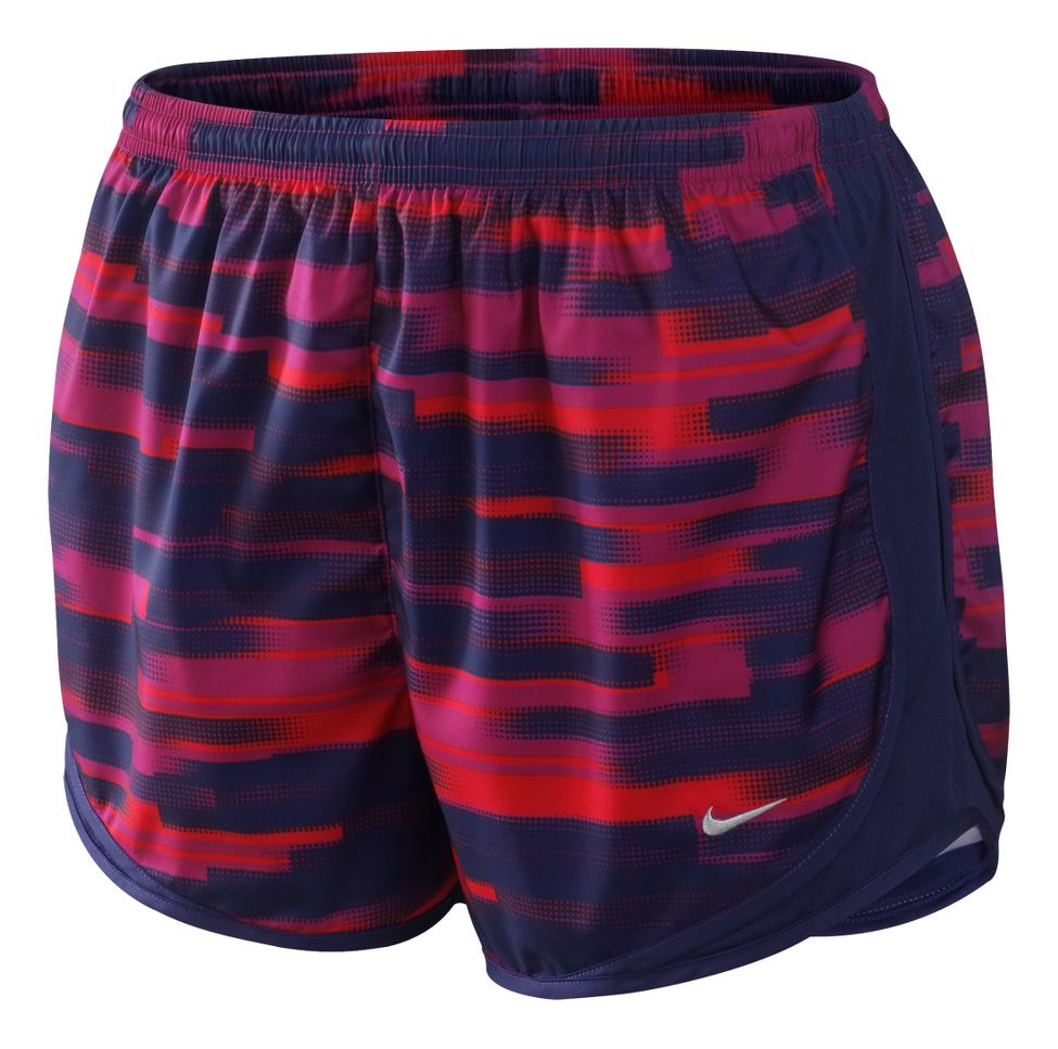 Womens Nike Printed Tempo Track Lined Shorts