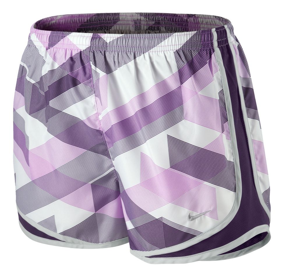 Womens Nike Printed Tempo Track Lined Shorts