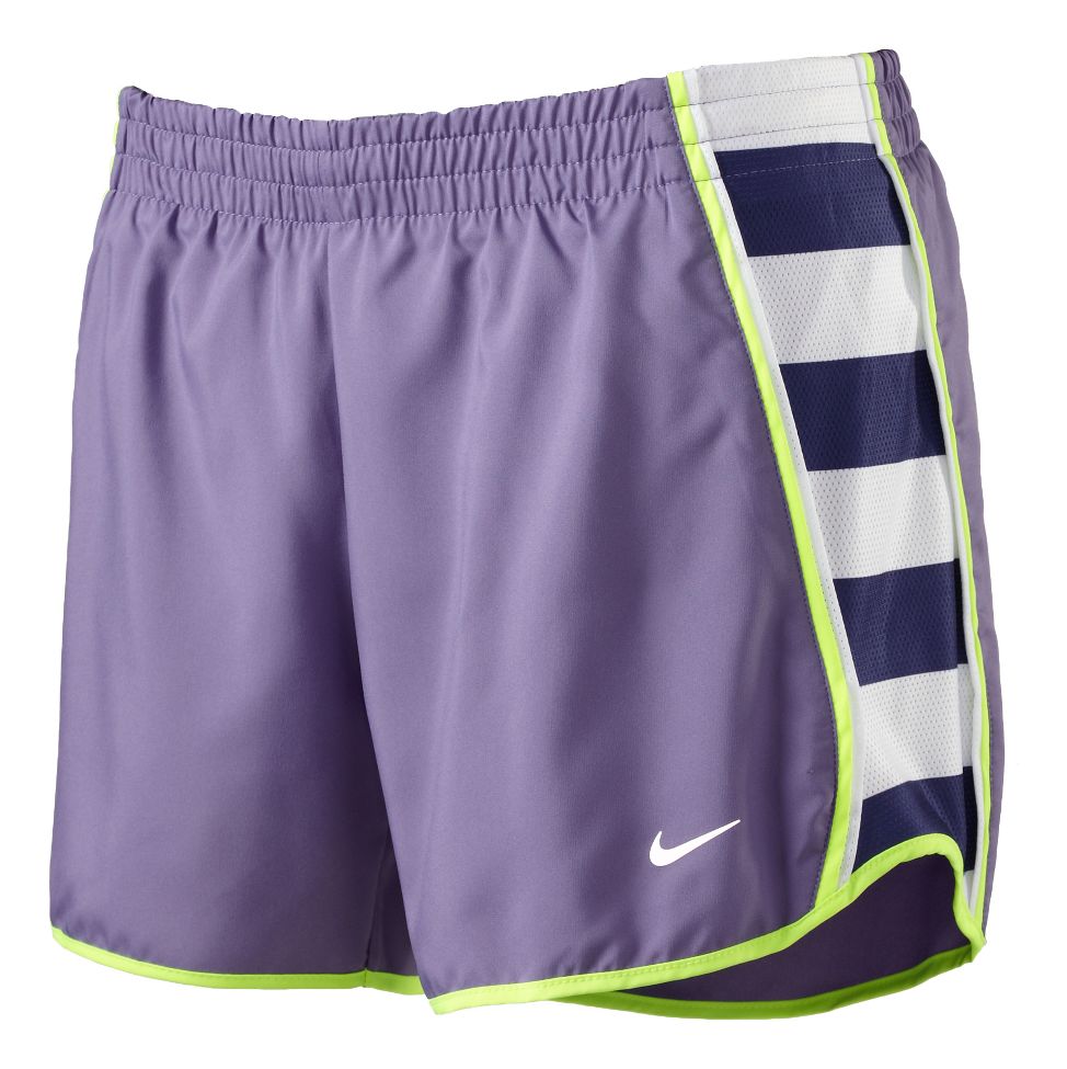 Womens Nike Side Panel Printed Pacer Lined Shorts