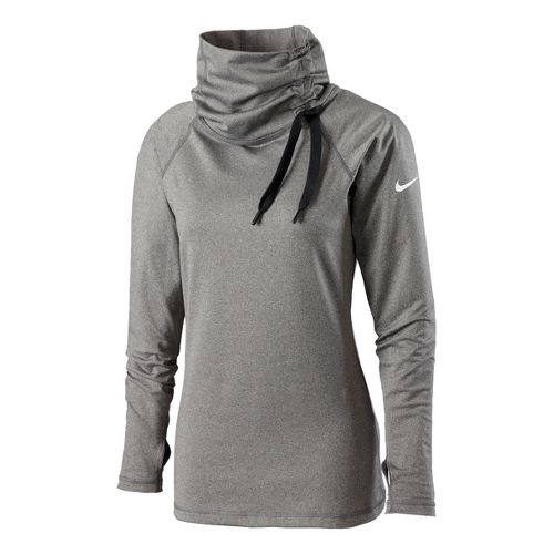 nike grey running top