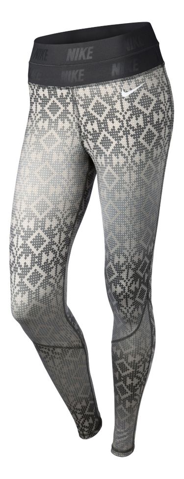 Womens Nike Pro Hyperwarm Print Fitted Tights