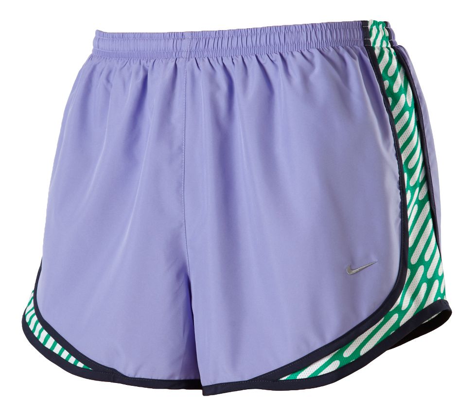 Womens Nike Side Panel Printed Tempo Lined Shorts