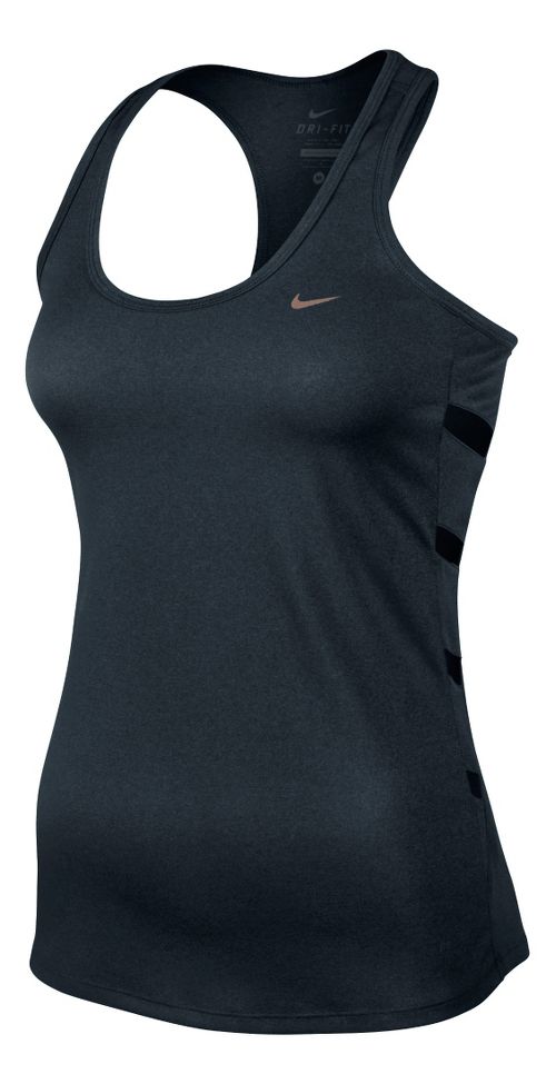 Womens Nike Cutout Tank Technical Tops
