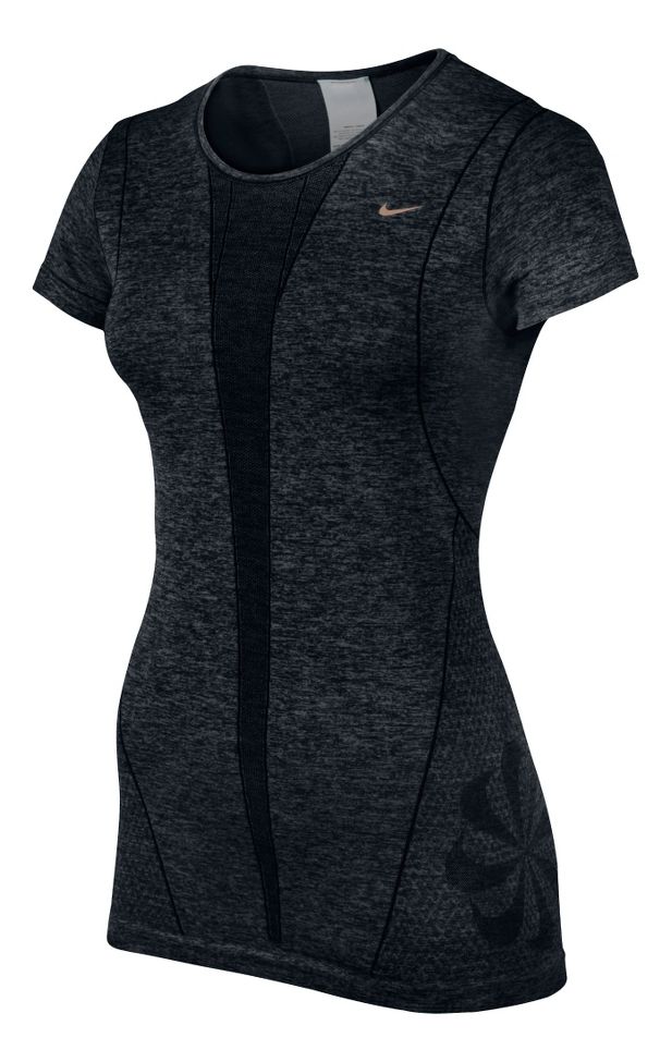 Womens Nike Seamless Short Sleeve Technical Tops