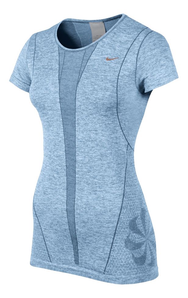 Womens Nike Seamless Short Sleeve Technical Tops