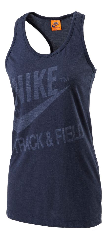 Womens Nike RU NTF Tank Technical Tops