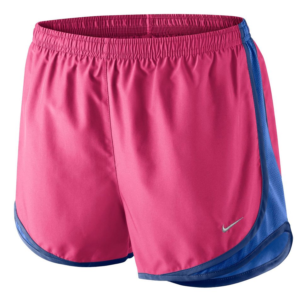 red nike tempo shorts