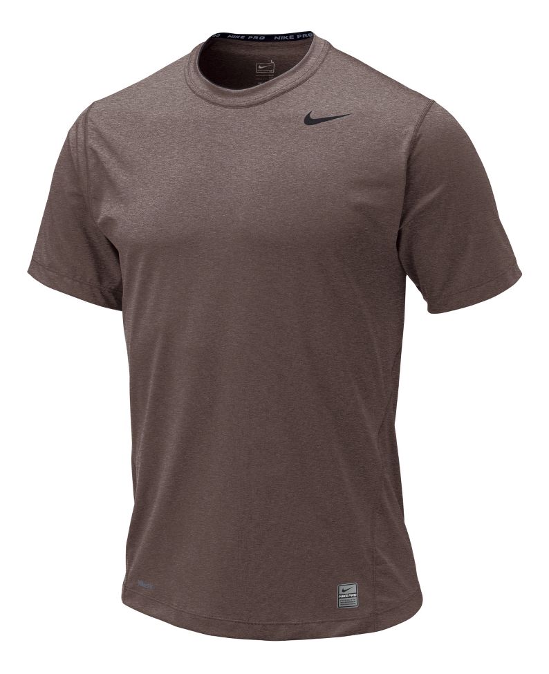 Mens Nike Pro Core Fitted Crew Short Sleeve Technical Tops