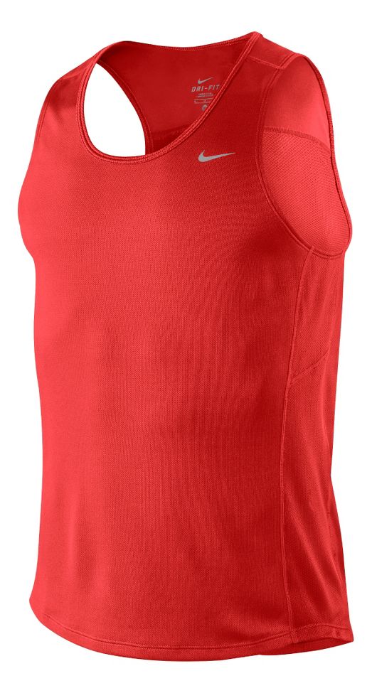 Mens Nike Miler Singlet Technical Tops