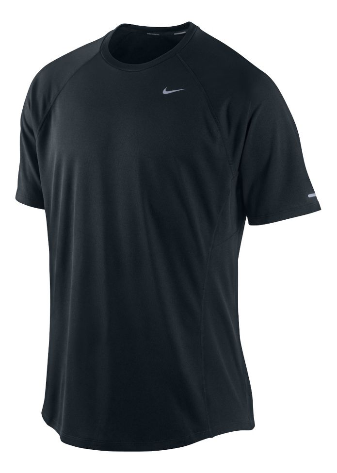 Mens Nike Miler UV Short Sleeve Technical Tops