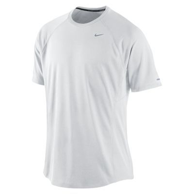 Mens Nike Miler UV Short Sleeve Technical Tops