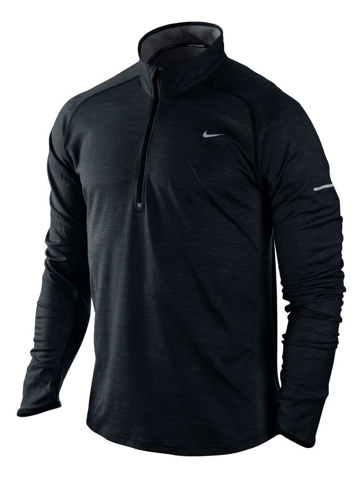 Mens Nike Wool Long Sleeve 1/2 Zip Technical Tops