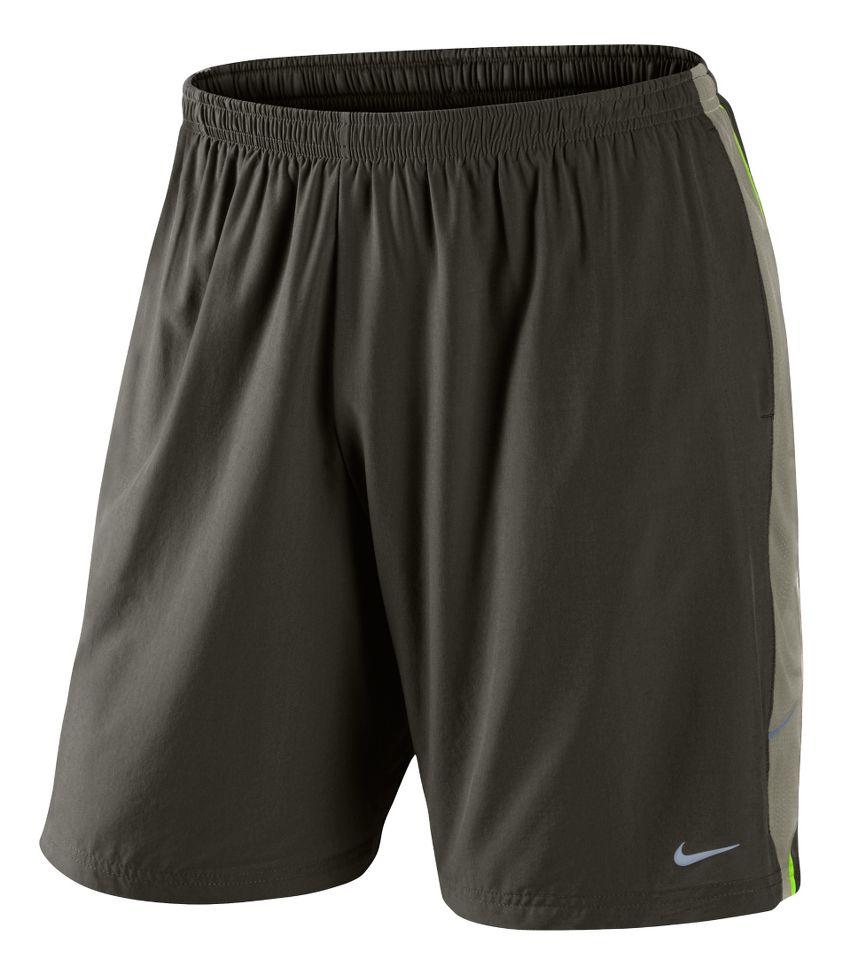 Mens Nike 9" SW Running Lined Shorts