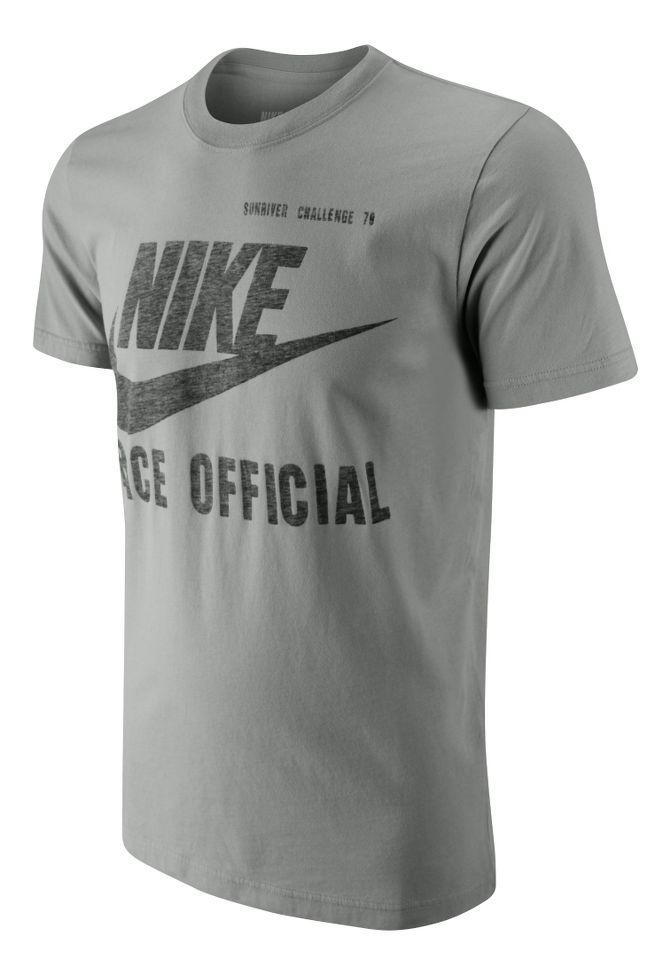 Mens Nike Race Official Tee Short Sleeve Non-Technical Tops