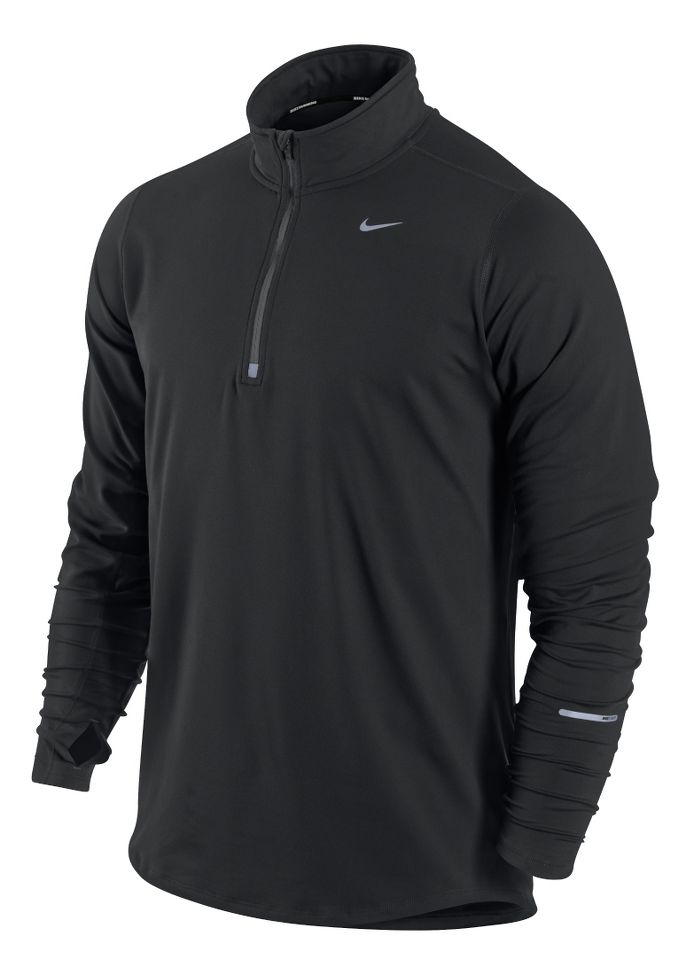 Mens Nike Element Long Sleeve 1/2 Zip Technical Tops