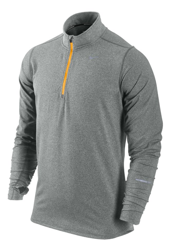 Mens Nike Element Long Sleeve 1/2 Zip Technical Tops