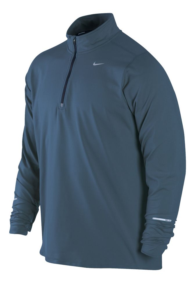 Mens Nike Element Long Sleeve 1/2 Zip Technical Tops