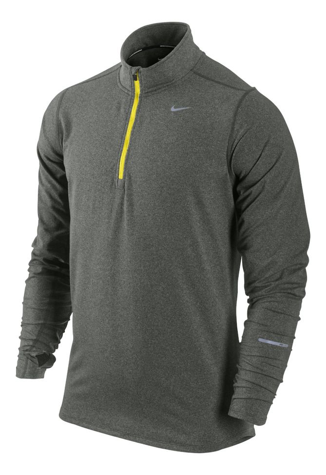 Mens Nike Element Long Sleeve 1/2 Zip Technical Tops