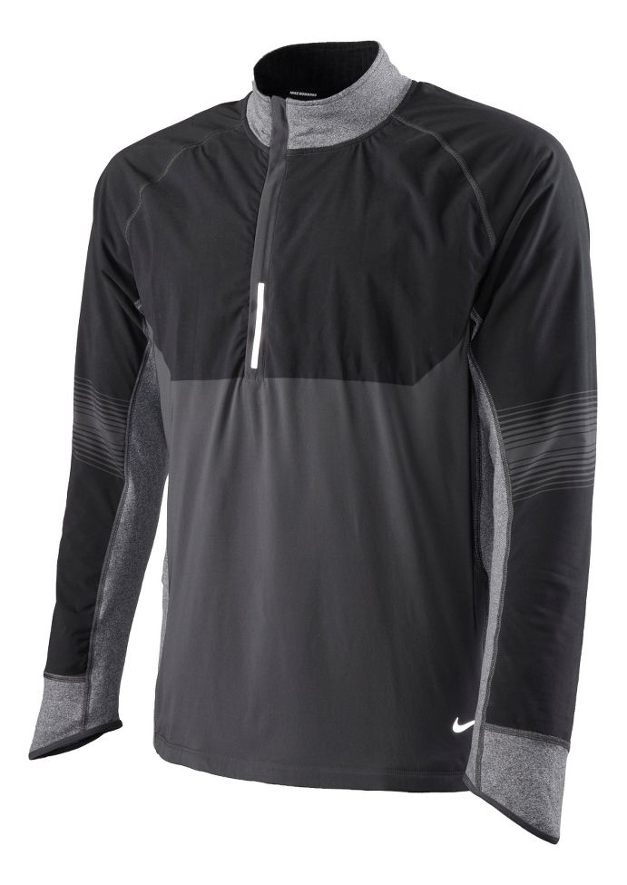 Mens Nike Sphere Dry Long Sleeve 1/2 Zip Technical Tops