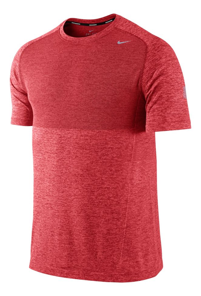 Mens Nike Seamless Short Sleeve Technical Tops