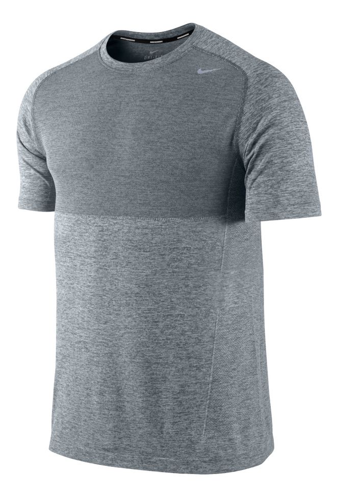 Mens Nike Seamless Short Sleeve Technical Tops