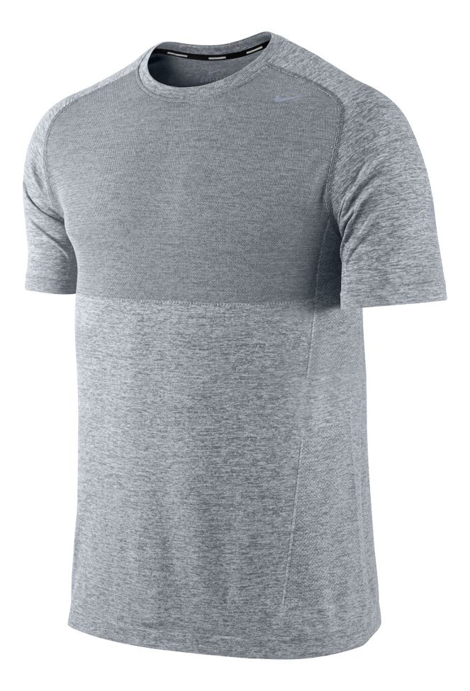 Mens Nike Seamless Short Sleeve Technical Tops