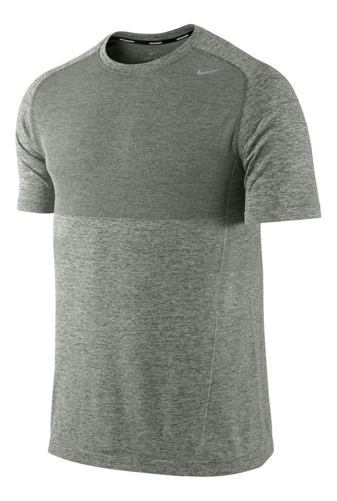 Mens Nike Seamless Short Sleeve Technical Tops