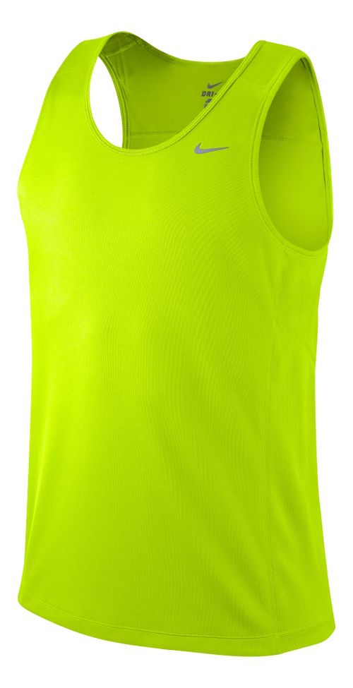 Mens Nike Miler Singlet II Technical Tops