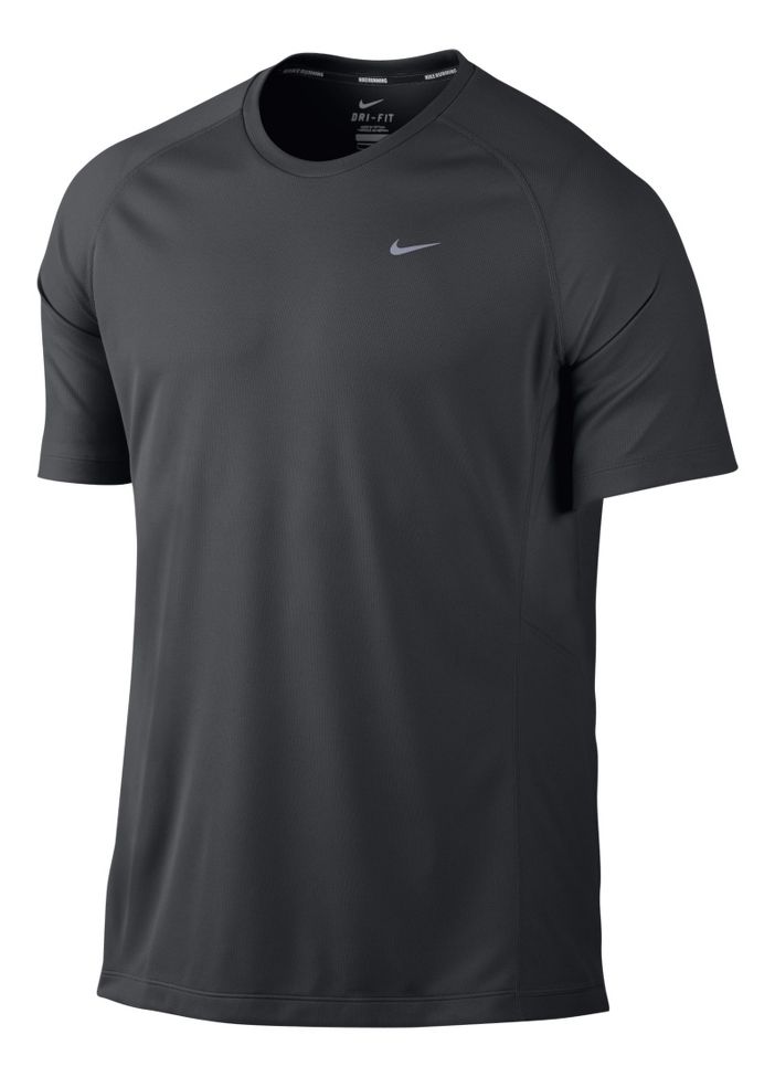Mens Nike Miler UV Short Sleeve Technical Tops