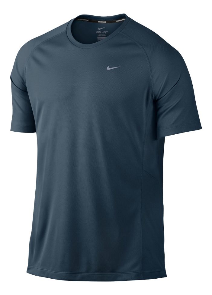 Mens Nike Miler UV Short Sleeve Technical Tops