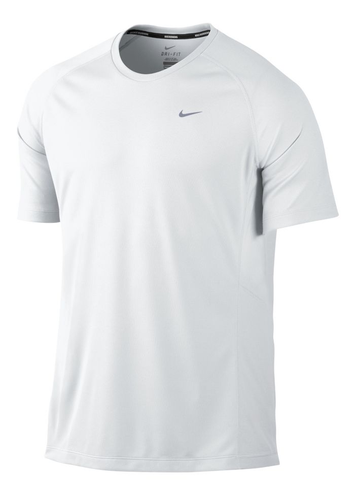 Mens Nike Miler UV Short Sleeve Technical Tops