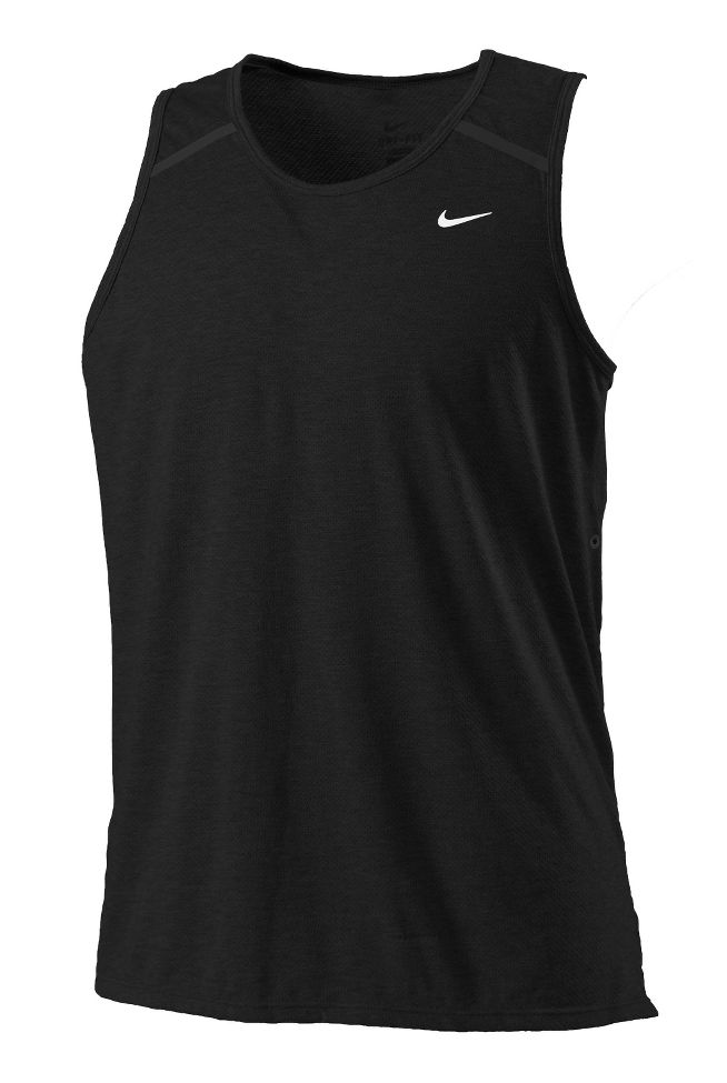 Mens Nike Dri-FIT Touch Tailwind Singlet Technical Tops