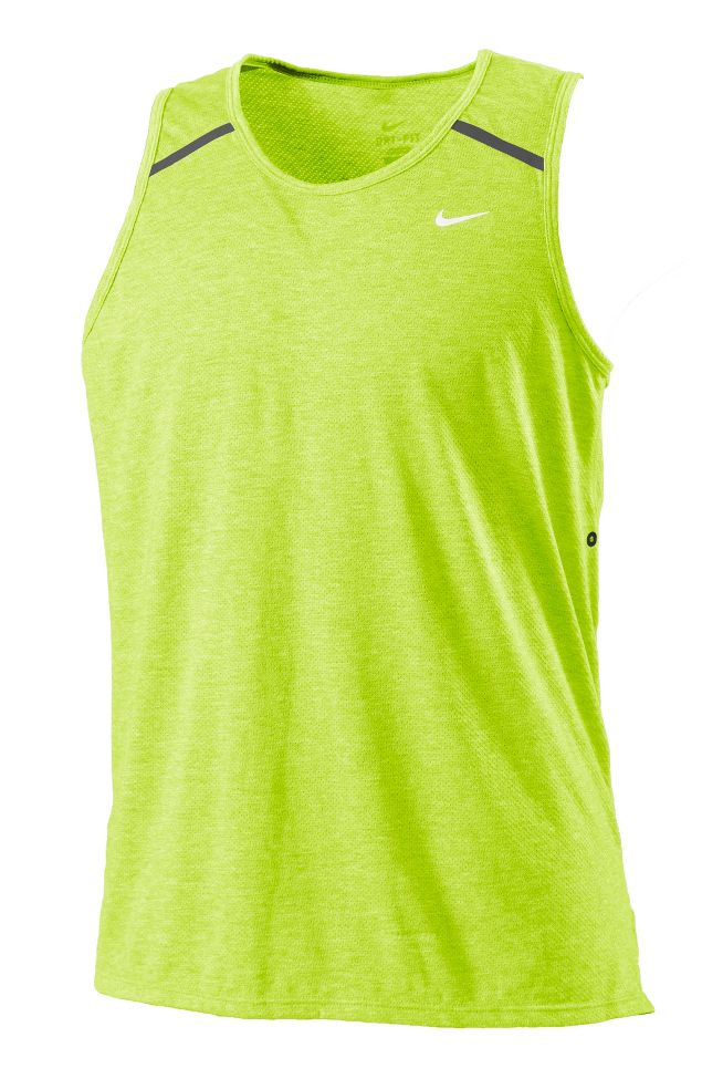 Mens Nike Dri-FIT Touch Tailwind Singlet Technical Tops
