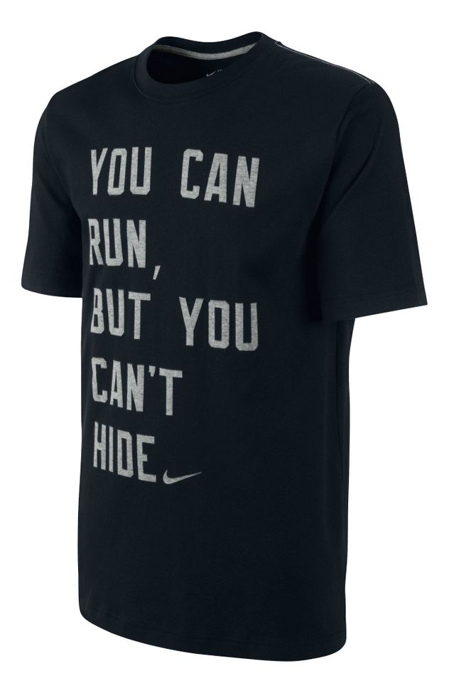 Mens Nike Run Tee Short Sleeve Technical Tops