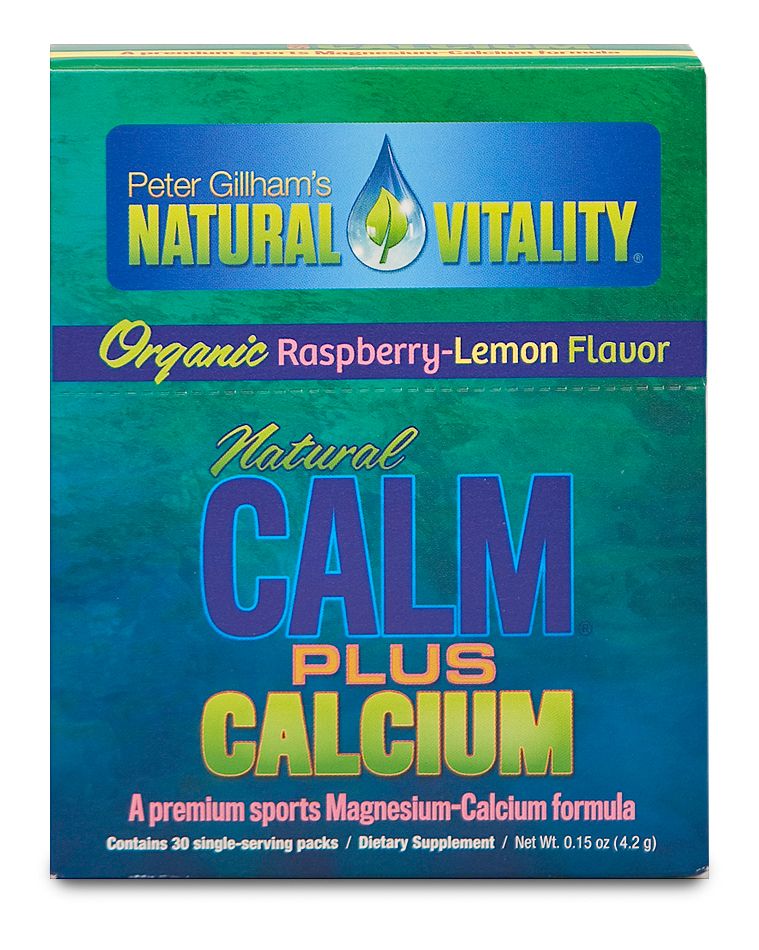 Natural Vitality Natural Calm Plus Calcium 30 pk Nutrition