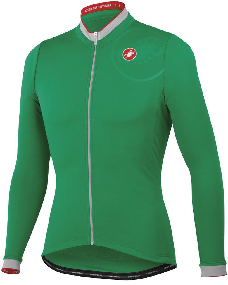 Castelli GPM Long Sleeve Jersey FZ Cycling Technical Tops