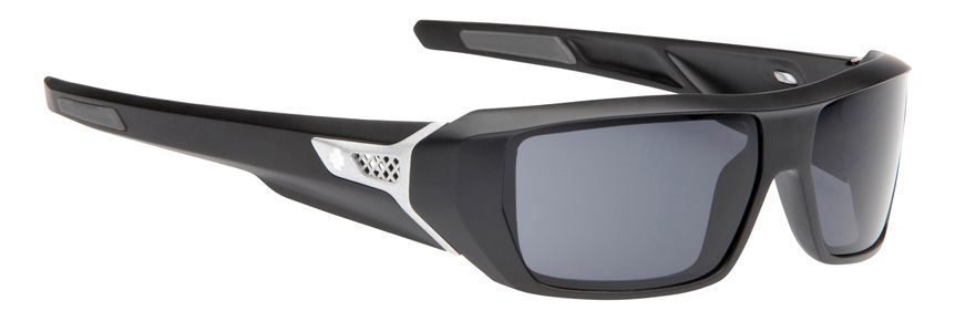 SPY OPTIC HSX Matte Black - Grey Sunglass Sunglasses