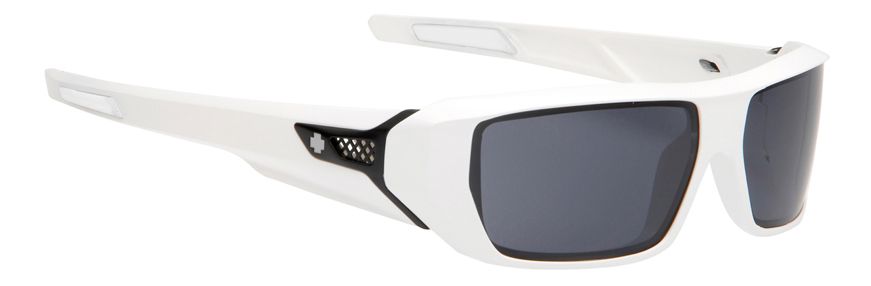 SPY OPTIC HSX White - Grey Polarized Sunglass Sunglasses