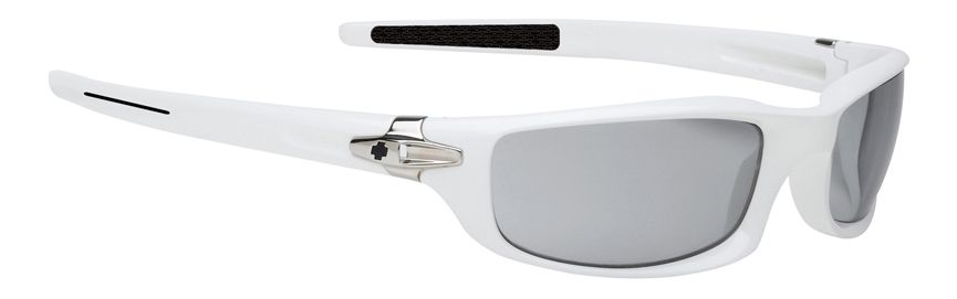 SPY OPTIC Diablo Shiny White / Grey Sunglass Sunglasses