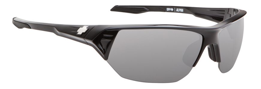 SPY OPTIC Alpha Black - Grey  Black Mirror Sunglass Sunglasses