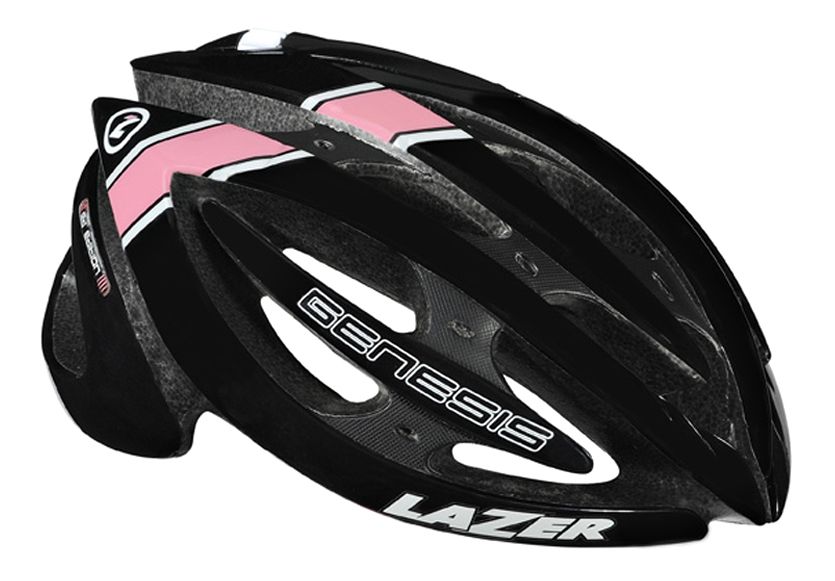 Lazer Genesis Helmet - Black/Pink Helmets