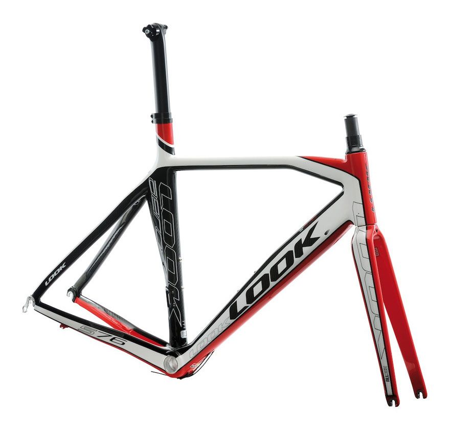 Look 576 RSP Rival Compact Triathlon Frameset Bike Equipment