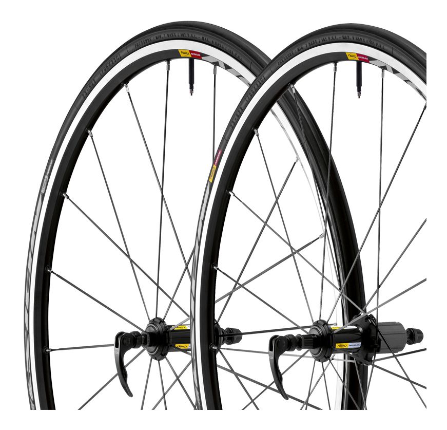 Mavic Aksium Clincher Wheelset with Tires Bike Equipment