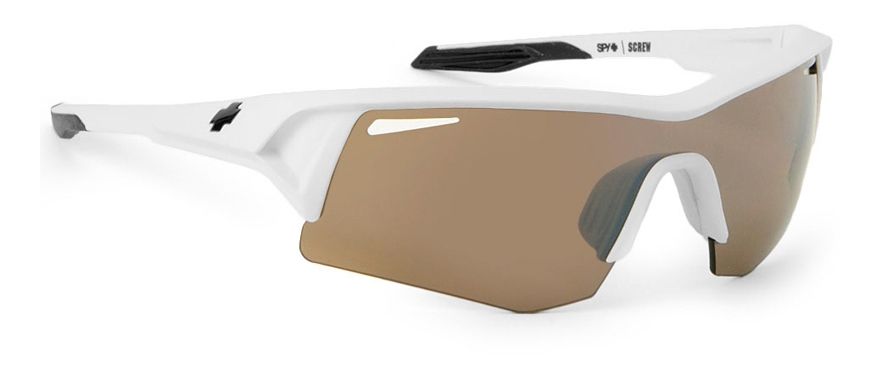 SPY OPTIC Screw White Bronze Black Mirror Sunglass Sunglasses