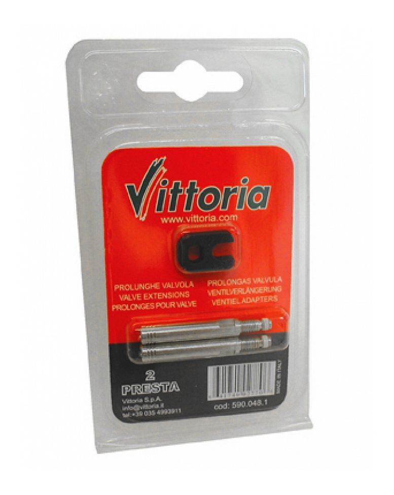 Vittoria Presta Valve Extension 22mm - 2 Pack Bike Equipment