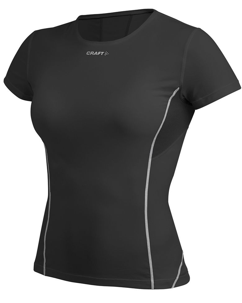 Craft Womens Pro Cool Tee with Mesh Base Layer Short Sleeve Technical Tops