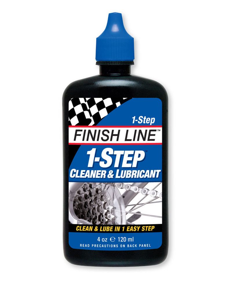 Finish Line One Step Squeeze - 4oz Bottle Bike Equipment